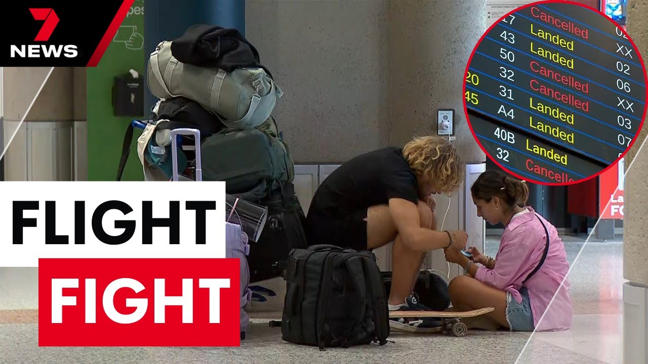 Australia’s major airlines reject calls for compensation for delayed or cancelled flights | 7NEWS