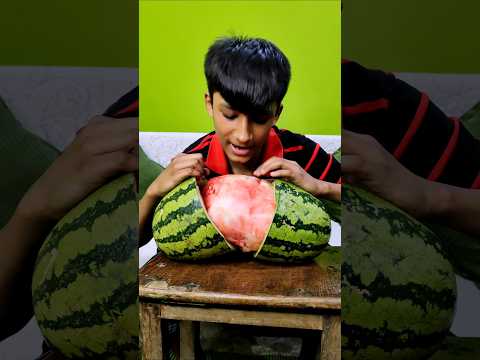 Monu Ka Ultimate Watermelon Prank on Sonu 😱 | Aisa Reaction Pehli Baar Dekha! 😭😂 #watermelon #water