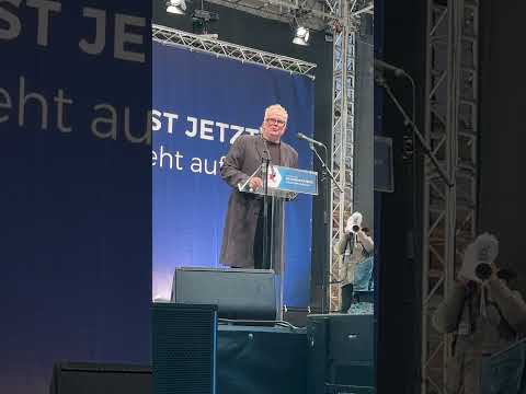 Herbert Grönemeyer – Rede auf der Demonstration „Nie wieder ist jetzt!“ 2023