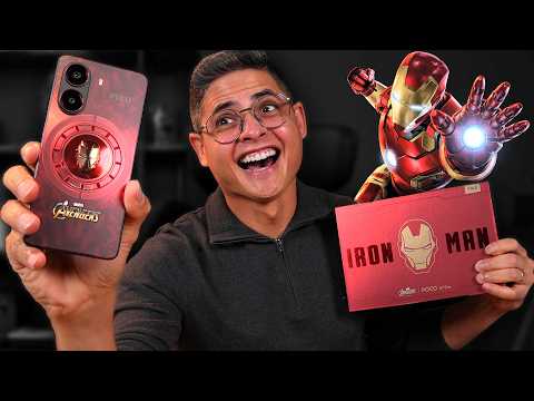 O POCO X7 PRO mais LINDO que EU e VOCÊ já viu! Iron Man Edition! Unboxing e Impressões