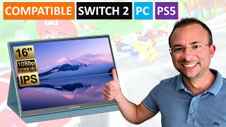 Le meilleur écran portable pour Switch 2 ? ❤️ TEST du Geekom PM16