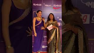 यामिनी मल्होत्रा  at Filmfare Marathi Red Carpet with RJ Utsavi | Mirchi Marathi