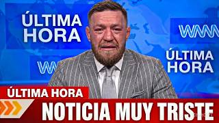 Con 37 años, la TRAGEDIA de Conor McGregor es DESGARRADORA