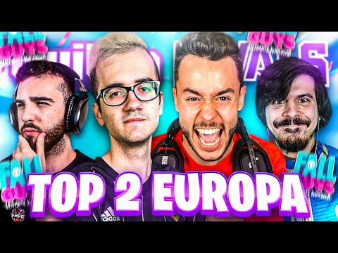 🏆 TOP 2 DE EUROPA EN EL PRIMER TORNEO DE FALL GUYS!!