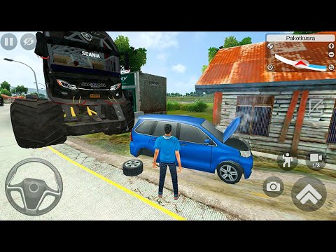 Indonesian Monster Bus Simulation - Monster Vehicle Driving - Android Gameplay