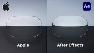 How To Create Apple’s Liquid Glass in After Effects (100% No Plugins!)