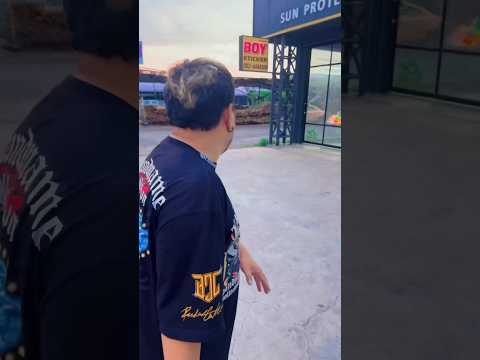 พี่บอยโดนแกล้ง #รถยนต์ #lamborghini #สติ๊กเกอร์ #บอยสติ๊กเกอร์ปากน้ำ