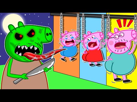 Peppa Pig's Entire Family Became a Meal for the Zombies | Peppa Pig Funny Animation