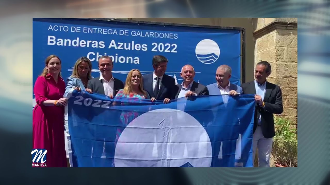 La playa de Sabinillas y el Puerto de La Duquesa reciben la Bandera azul en Chipiona