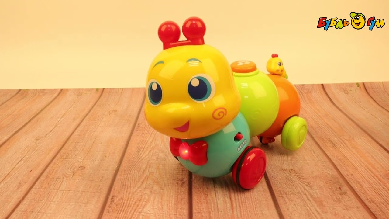 Игрушка WinFun Гусеничка на интерактивном управлении  - видео
