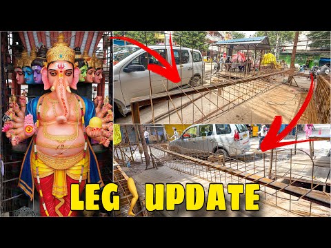 Khairatabad Ganesh Making 2025 Legs🦵Update |Khairathabad Ganesh 2025 #khairatabadganesh2025