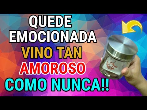 QUEDE EMOCIONADA VINO TAN AMOROSO COMO NUNCA!!