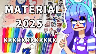 Apenas um vídeo normal mostrando meu Material Escolar