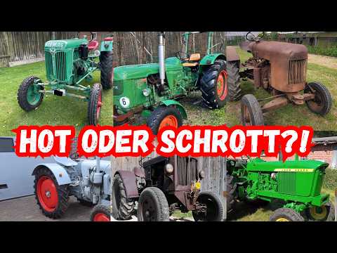 Schätze der Vergangenheit - Oldtimer-Trecker auf Kleinanzeigen