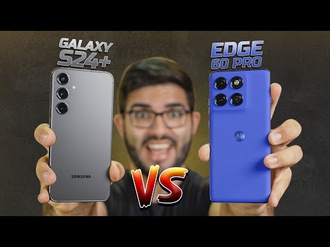 Edge 60 Pro tá MELHOR que Galaxy S24 PLUS? Qual comprar em 2025? COMPARATIVO