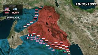 Gulf War Explained With Maps and 3D Animations
