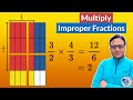Understanding Improper Fractions and Multiplication