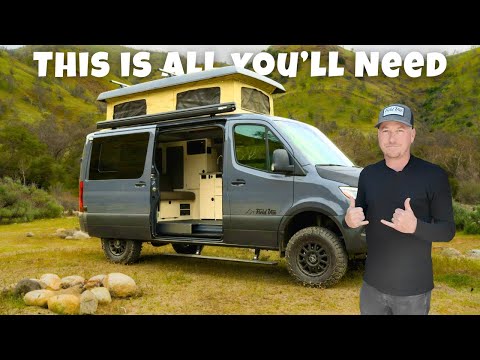 INSANE 3-in-1 Van is Your Camper, Truck & Passenger Vehicle