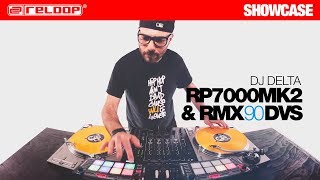 Reloop RMX-90 DVS - Beat juggle tone play w/ DJ Delta