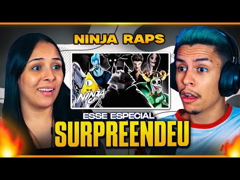 NINJA RAPS: Medo | Vilões (Animações) | [Casal Jounin React] 🔥