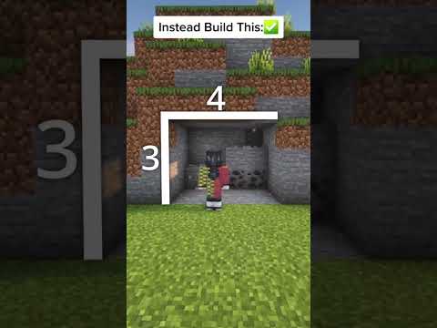 Minecraft Secret Base🤫 #shorts