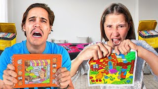 ELA RASGOU MEU MELHOR DESENHO *chorei!