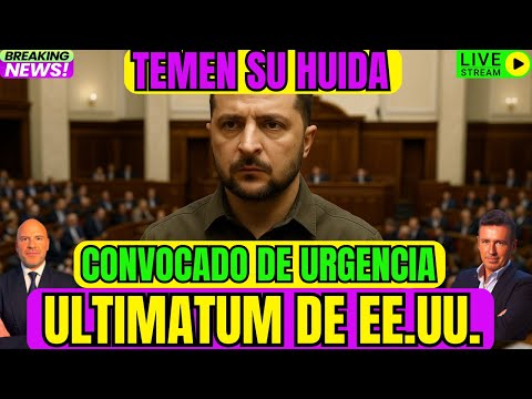 DIRECTO.TRAGEDIA EN UCRANIA.EE.UU LANZA ULTIMATUM A ZELENSKI.REUNIÓN URGENTE. VENEZUELA TRUMP ISRAEL