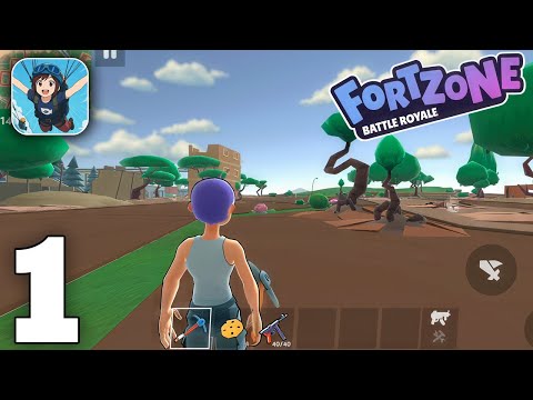 Fortzone Battle Royale Gameplay Walkthrough Part 1 (iOS, Android)