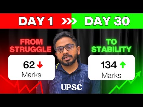 UPSC Preparation: From Struggle to Stability