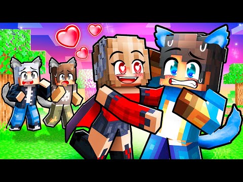 A WEREWOLF and VAMPIRES Forbidden LOVE in Minecraft!