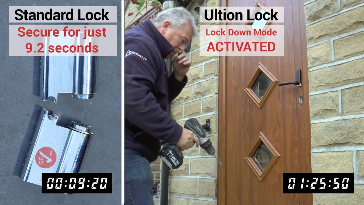 Standard cylinder lock V’s Ultion HD
