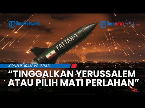 IRAN BUKA GERBANG NERAKA! ANCAM Pemukim Israel Tinggalkan Yerusalem atau Mati Perlahan di Bunker
