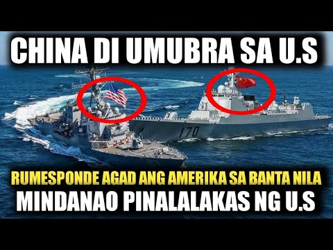 WALANG NAGAWA! CHINA PURO BANTA, U.S UMAKSYON AGAD! PALALAKASIN ANG MINDANAO! | sirlester