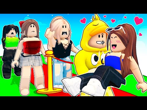 JUGAMOS ABRAZA o PASA CON MIS AMIGOS EN ROBLOX! Hug or Pass