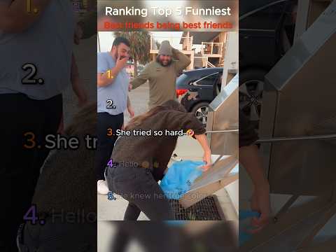 Ranking funniest best friend beinb best friend moments #funny