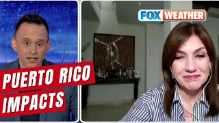 Heavy Rain And Flooding Impact Puerto Rico Amid Hurricane Erin