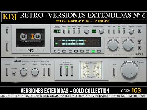 Retro 80s Extended Versiones 12 Mix Vol 6 (CDP 168 - KDJ 2025)