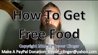 How To Get Free Food