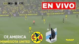 🔴EN DIRECTO: AMÉRICA VS MINNESOTA UNITED | LEAGUES CUP 2025 | GAMEPLAY DE SIMULACIÓN 🎮