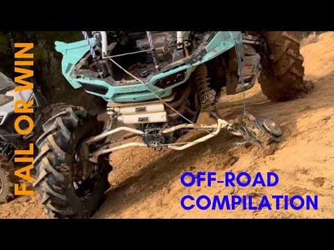 ❌DANGEROUS OFF-ROAD ACTIONS FAILS❌WIN🏆 4X4 6X6 HILUX VS RAM😳 VEHICLES BROKEN VEHICLE  FAIL  2024