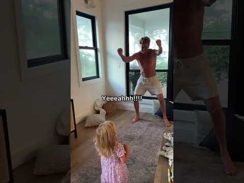 My husband's reaction to me and our daughter in matching dresses