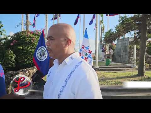 YouTube video thumbnail: Belize City Launches September Celebrations With Flag Raising Ceremony