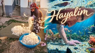 ÇOCUKLUK HAYALİM.YAPAMADIM.BUZ GİBİ SUYA GİRMEK.BU ARA SIKINTILI