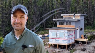 2 Days at Cabin. Construction, Girlfriend and Dog