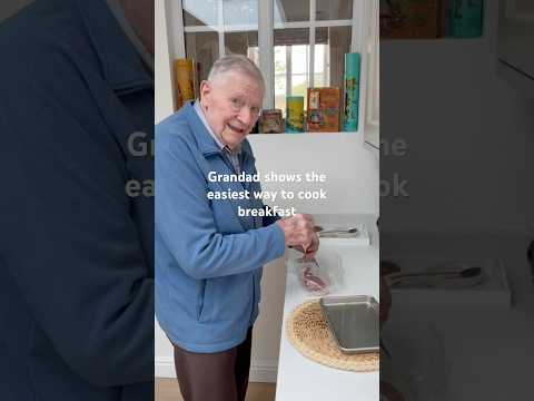 Grandad shows the easiest way to cook breakfast ๐ #easycooking #cookwithme #grandadjoe #over50