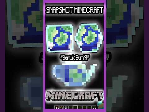 Minecraft Snapshot(Pergi kebulan?!?!?!?)#shorts