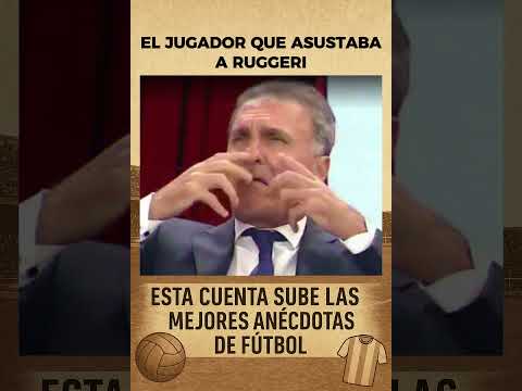 RUGGERI LE TENÍA MIEDO A ESTE JUGADOR 😱#ruggeri  #oscarruggeri  #futbolargentino