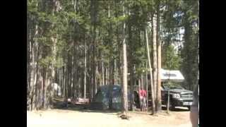 Campgrounds inside Yellowstone National Park