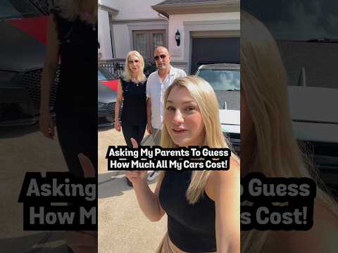 Asking My Parents To Guess The Cost Of All My Cars!