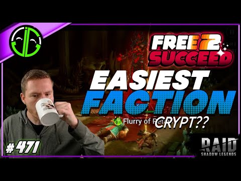 Is Shadowkin Faction Crypt TOO Easy??? | Free 2 Succeed - EPISODE 471